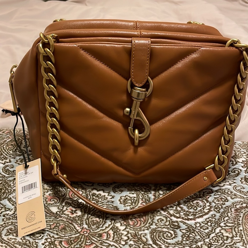 FINAL💲 Rebecca Minkoff Edie Maxi Top Zip Shoulder bag